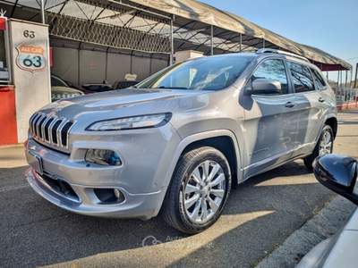 Jeep Cherokee OVERLAND AUTOMATICA FULL FULL Argento usata Roma