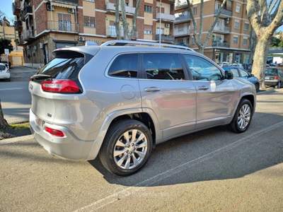 Jeep Cherokee OVERLAND AUTOMATICA FULL FULL Argento usata Roma