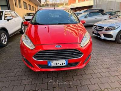 Ford Fiesta 1.5 TDCi 75CV 3 porte Titanium Rosso usata Sesto San Giovanni