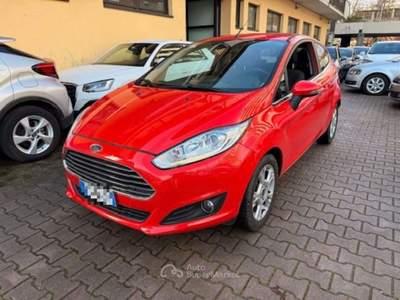 Ford Fiesta 1.5 TDCi 75CV 3 porte Titanium Rosso usata Sesto San Giovanni