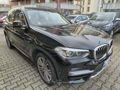 BMW X3 X3 xDrive30d 48V Luxury TETTO PANORAMICO Nero usata Sesto San Giovanni
