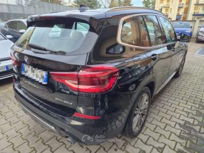 BMW X3 X3 xDrive30d 48V Luxury TETTO PANORAMICO Nero usata Sesto San Giovanni