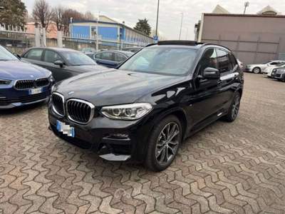BMW X3 X3 xDrive30d 249CV 48V Msport TETTO PANORAMICO Nero usata Sesto San Giovanni