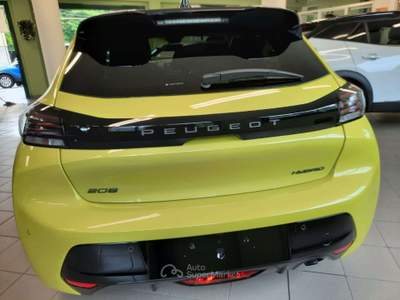Peugeot 208 1.2 hybrid Allure 110cv e-dcs 6 Giallo usata Calco