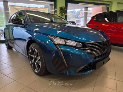 Peugeot 308 KM0- ALLURE - PREZZO REALE - EAT8 130 CV -BLUEHDI Blu/Azzurro usata Calco