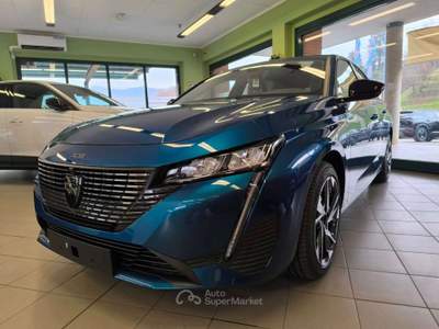 Peugeot 308 KM0- ALLURE - PREZZO REALE - EAT8 130 CV -BLUEHDI Blu/Azzurro usata Calco