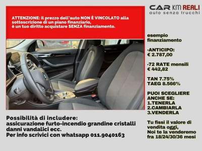 BMW X1 sDrive18i Grigio usata Orbassano