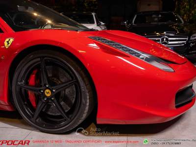 Ferrari 458 DCT Rosso usata Adelfia