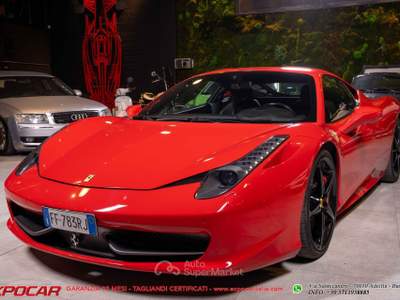 Ferrari 458 DCT Rosso usata Adelfia