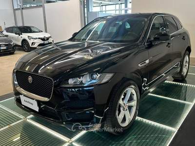 Jaguar F-Pace 2.0 D 180 CV AWD aut.Prestige"PERFETTA &GARANTITA" Nero usata Reggio nell'Emilia