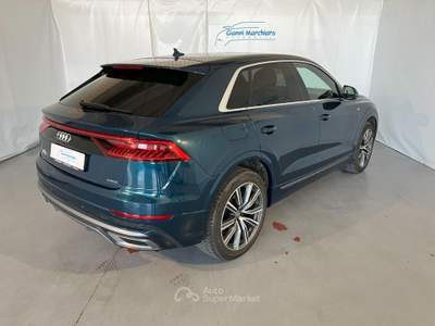 Audi Q8 45 TDI quattro tiptronic Sport S-LINE Blu/Azzurro usata Monticello d'Alba