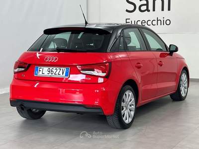 Audi A1 A1 Sportback 1.4 tdi Metal Plus Rosso usata Fucecchio