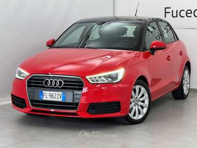 Audi A1 A1 Sportback 1.4 tdi Metal Plus Rosso usata Fucecchio