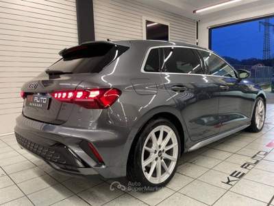 Audi A3 2.0 tdi S line edition 150cv s-tronic Grigio usata Mozzo