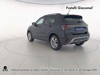 Volkswagen T-Cross 1.0 tsi edition plus 95cv Nero usata Assago