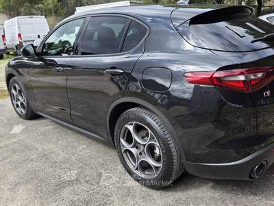 Alfa Romeo Stelvio Aziendale, uniproprietario Nero usata Deruta