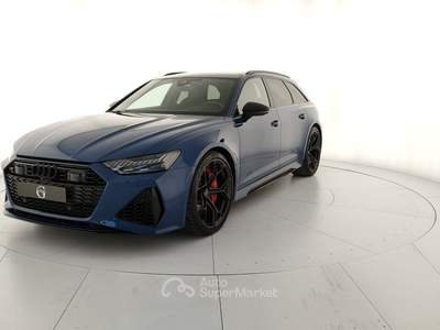 Audi A6 Rs6 avant 4.0 mhev performance quattro tiptronic Blu/Azzurro usata Milano