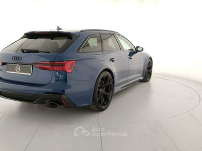 Audi A6 Rs6 avant 4.0 mhev performance quattro tiptronic Blu/Azzurro usata Milano