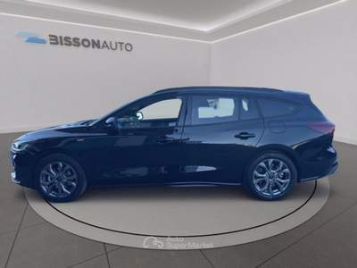 Ford Focus Focus sw 1.0 ecoboost h st-line 125cv powershift Nero usata Grumolo delle Abbadesse