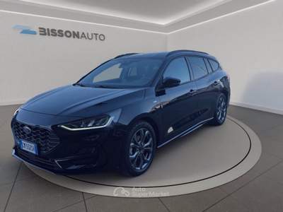 Ford Focus Focus sw 1.0 ecoboost h st-line 125cv powershift Nero usata Grumolo delle Abbadesse