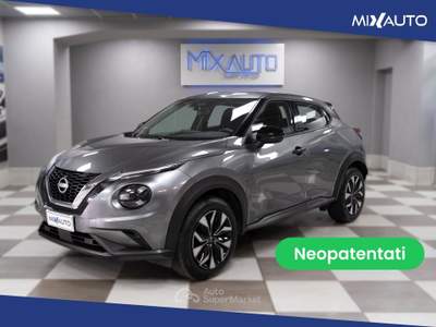 Nissan Juke 1.0 DIG-T Acenta 114CV DCT Grigio usata Latina