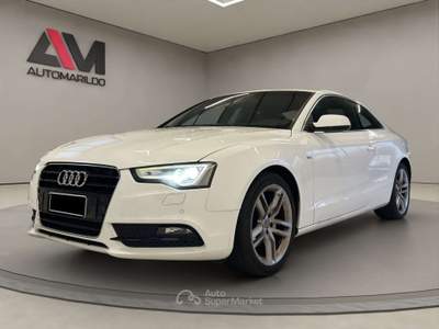 Audi A5 A5 I Coupe 2.0 tdi S-LINE 177cv multitronic Bianco usata Sacile