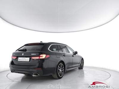 BMW Serie 5 520 Serie 5 d 48V xDrive Msport Nero usata Corciano