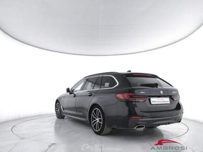 BMW Serie 5 520 Serie 5 d 48V xDrive Msport Nero usata Corciano
