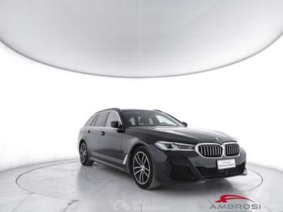 BMW Serie 5 520 Serie 5 d 48V xDrive Msport Nero usata Corciano
