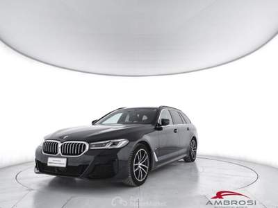 BMW Serie 5 520 Serie 5 d 48V xDrive Msport Nero usata Corciano
