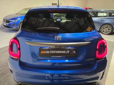 Fiat 500X FULL HYBRID Blu/Azzurro usata Leini