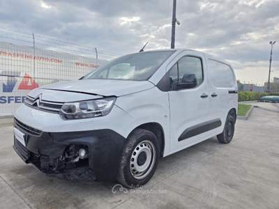 Citroen Berlingo BlueHDi 100 S&S Van M Club Bianco usata Napoli