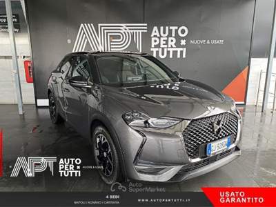 DS Automobiles DS 3 DS3 Crossback 50kWh e-tense Performance Line Grigio usata Napoli
