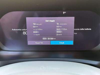 Volvo XC90 2.0 T8 recharge Core awd 7p - AUT/GOOGLE/CAMERA Bianco usata Sesto San Giovanni