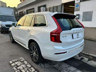 Volvo XC90 2.0 T8 recharge Core awd 7p - AUT/GOOGLE/CAMERA Bianco usata Sesto San Giovanni
