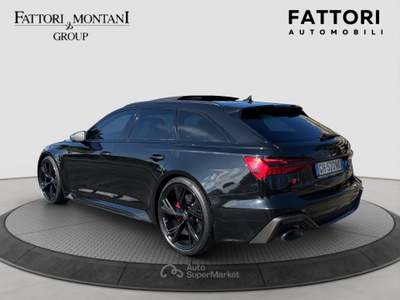 Audi RS 6 RS6 RS 6 Avant 4.0 TFSI V8 quattro tiptronic Nero usata Roma