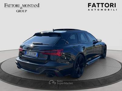 Audi RS 6 RS6 RS 6 Avant 4.0 TFSI V8 quattro tiptronic Nero usata Roma