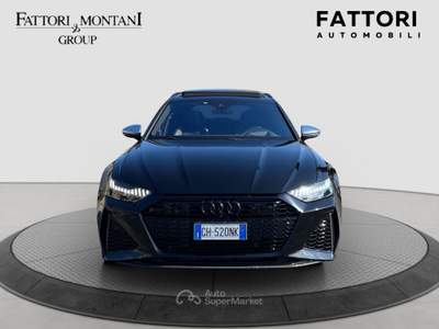 Audi RS 6 RS6 RS 6 Avant 4.0 TFSI V8 quattro tiptronic Nero usata Roma