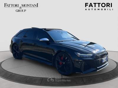 Audi RS 6 RS6 RS 6 Avant 4.0 TFSI V8 quattro tiptronic Nero usata Roma
