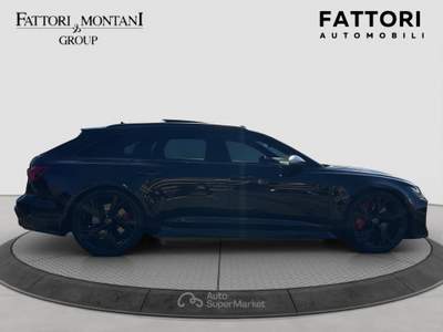Audi RS 6 RS6 RS 6 Avant 4.0 TFSI V8 quattro tiptronic Nero usata Roma