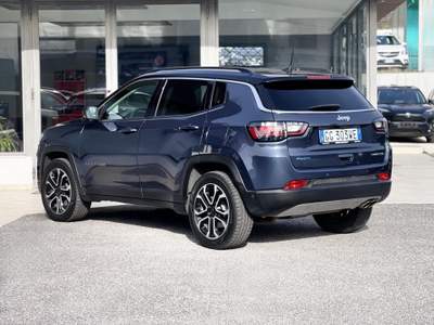 Jeep Compass 1.3 Hybrid 190CV E6 Neo - 2021 Blu/Azzurro usata Roma