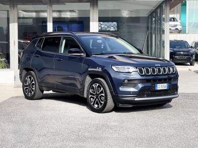 Jeep Compass 1.3 Hybrid 190CV E6 Neo - 2021 Blu/Azzurro usata Roma
