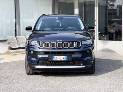 Jeep Compass 1.3 Hybrid 190CV E6 Neo - 2021 Blu/Azzurro usata Roma