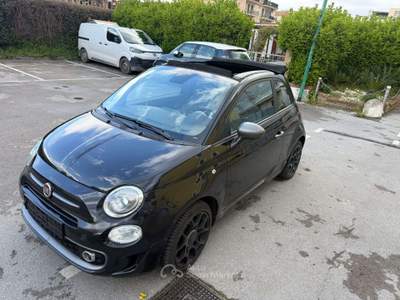 Fiat 500C 1.2 S s&s 69cv sport Navi Pelle Nero usata Roma
