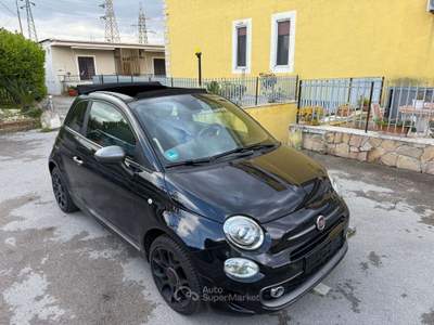 Fiat 500C 1.2 S s&s 69cv sport Navi Pelle Nero usata Roma