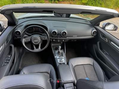 Audi Cabriolet 2018 Audi A3 2.0 TDI Cabriolet S tronic design Bianco usata Livorno