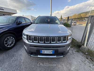 Jeep Compass Compass II 2017 2.0 mjt Limited 4wd 140cv auto Nero usata Gualdo Tadino