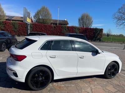 Audi A3 SPB 30 TFSI MHEV S tronic Business Advanced Bianco usata VEDELAGO