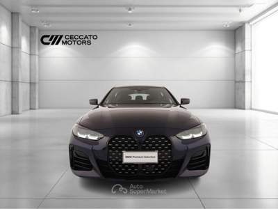 BMW Serie 4 Gran Coupé 420d 420 d Mild Hybrid 48V Msport Steptronic Blu/Azzurro usata Padova