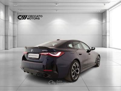 BMW Serie 4 Gran Coupé 420d 420 d Mild Hybrid 48V Msport Steptronic Blu/Azzurro usata Padova